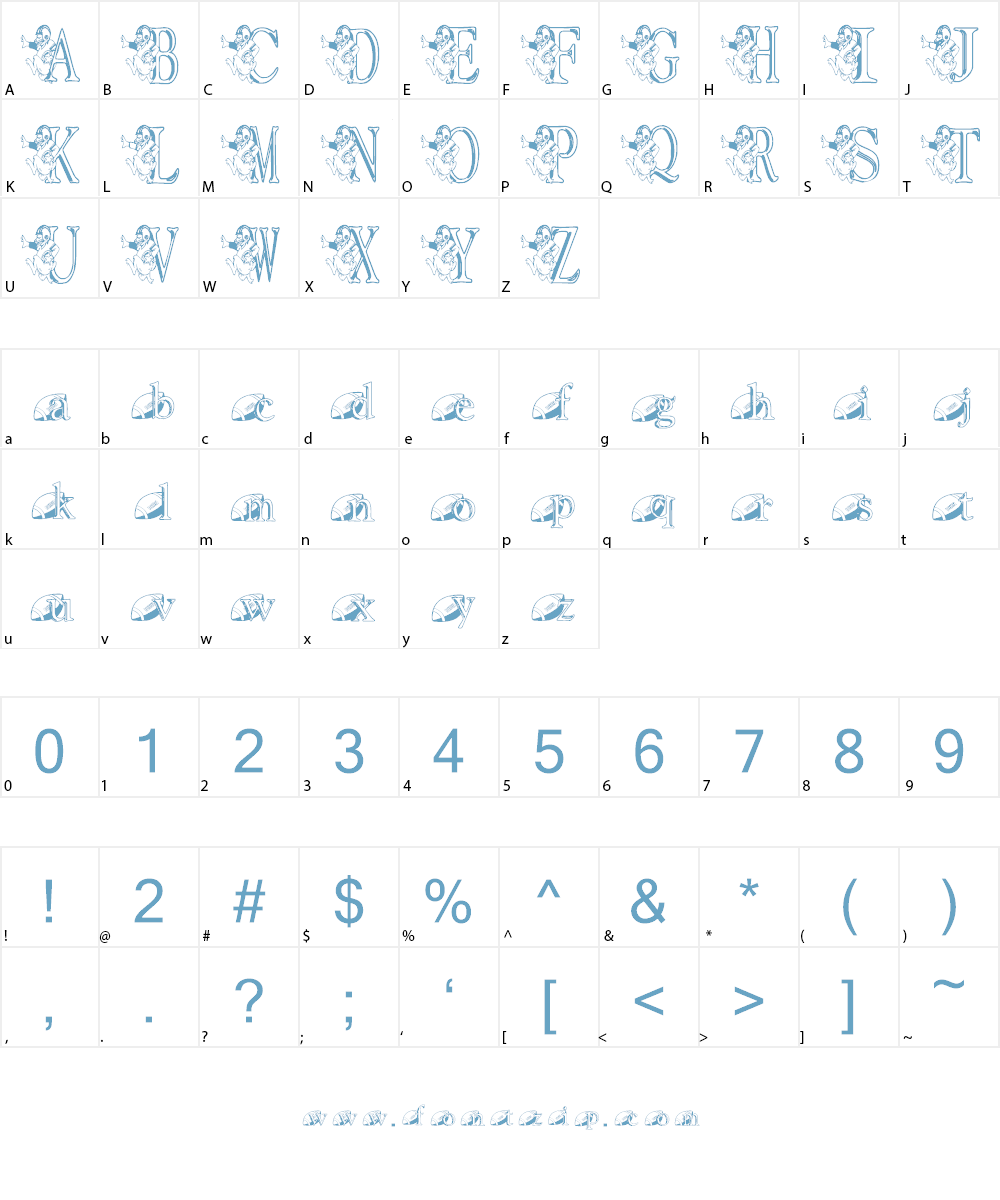 JNK FOOTBALL Font Character